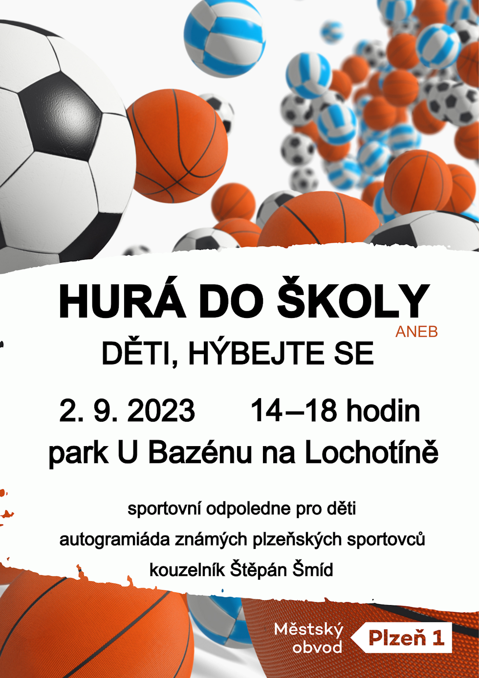 Kouzelník Štěpán Šmid - Kouzelník na akci Hurá do školy, Plzeň