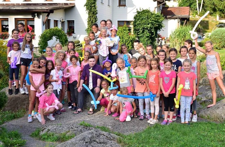 Kouzelník Štěpán Šmid - Kouzelník pro děti na táboře, Velký Šenov, okres Děčín