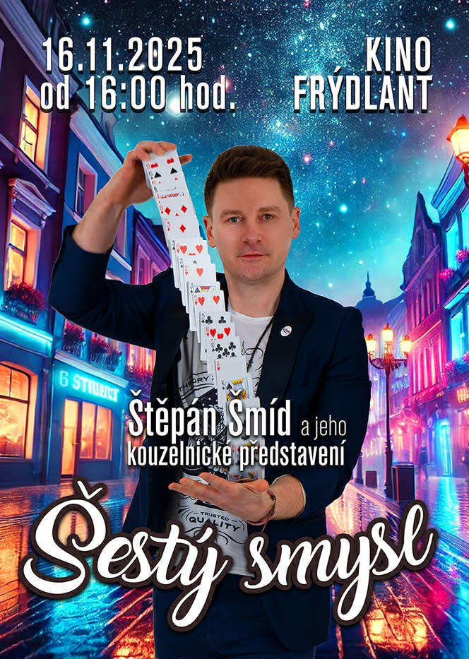 Kouzelník Štěpán Šmid - Kouzelnické představení