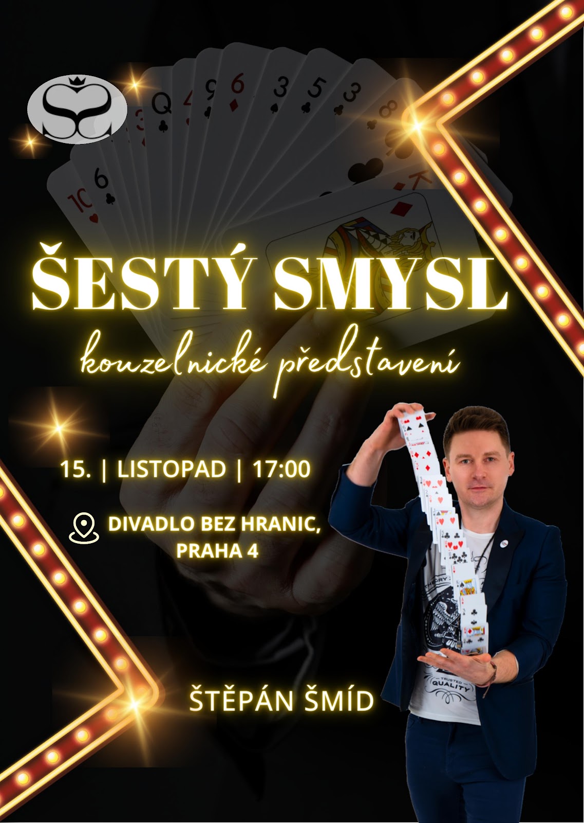 Kouzelník Štěpán Šmid - Kouzelnické představení 